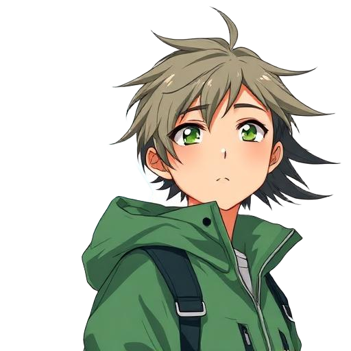Climate-Risk Homeowner anime portrait