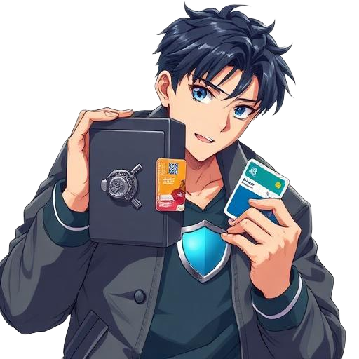 Fraud-Anxious Saver anime portrait