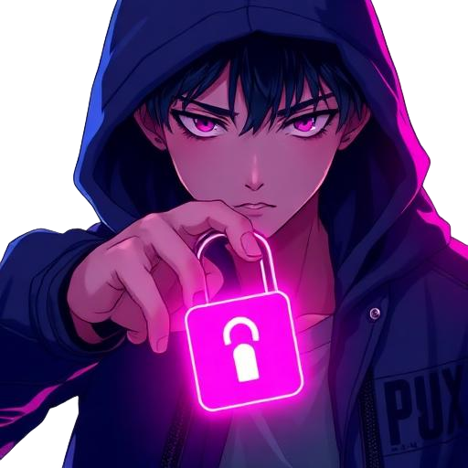 Skeptical Data-Sharer anime portrait