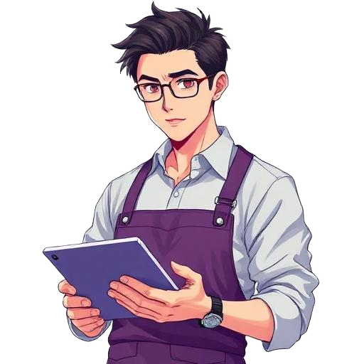 Small Business Counsel Seeker anime portrait